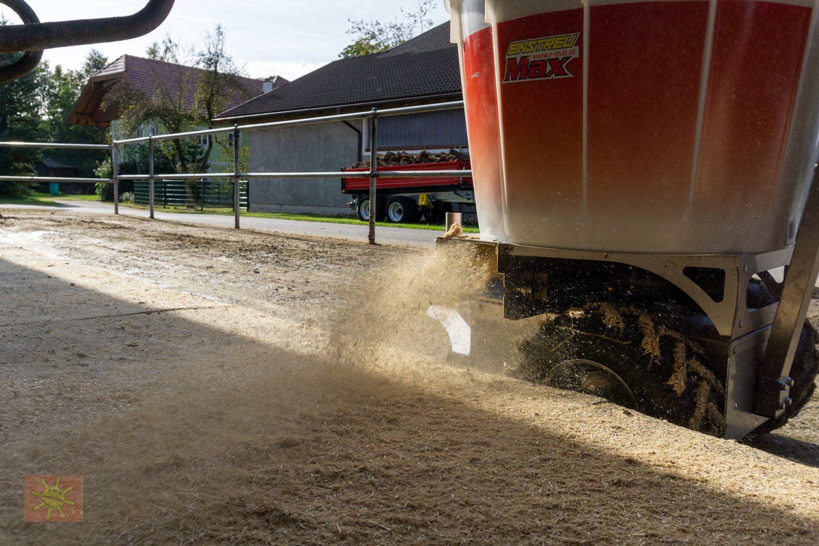 Einstreutechnik typu RMH Einstreu MAX, Neumaschine v Henndorf am Wallersee (Obrázek 5)