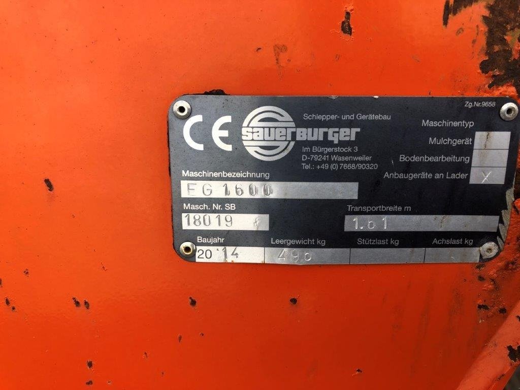 Einstreutechnik des Typs Sauerburger EG 1600 Med euro beslag, Gebrauchtmaschine in Tinglev (Bild 10)
