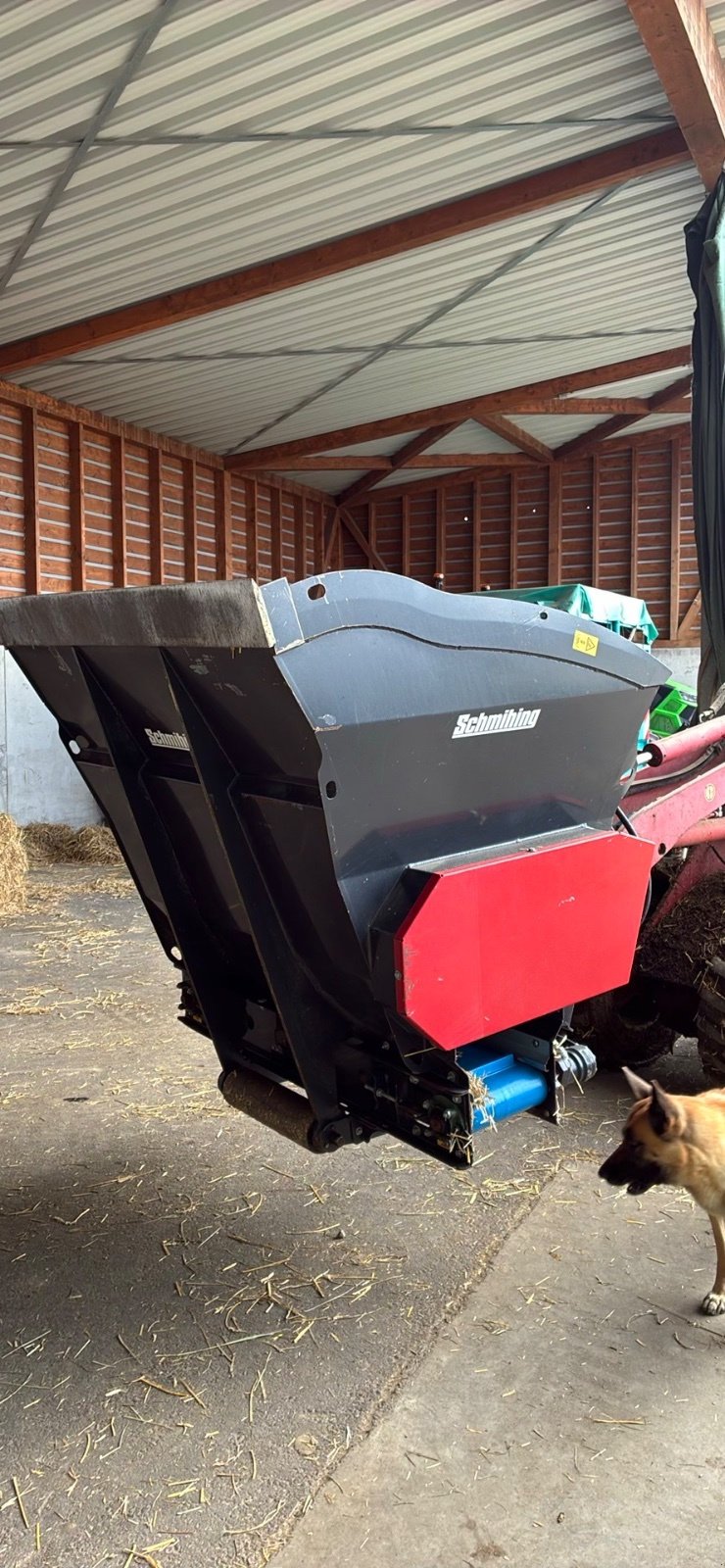 Einstreutechnik от тип Schmihing Stroheinstreugerät, Gebrauchtmaschine в Pfullendorf (Снимка 1)