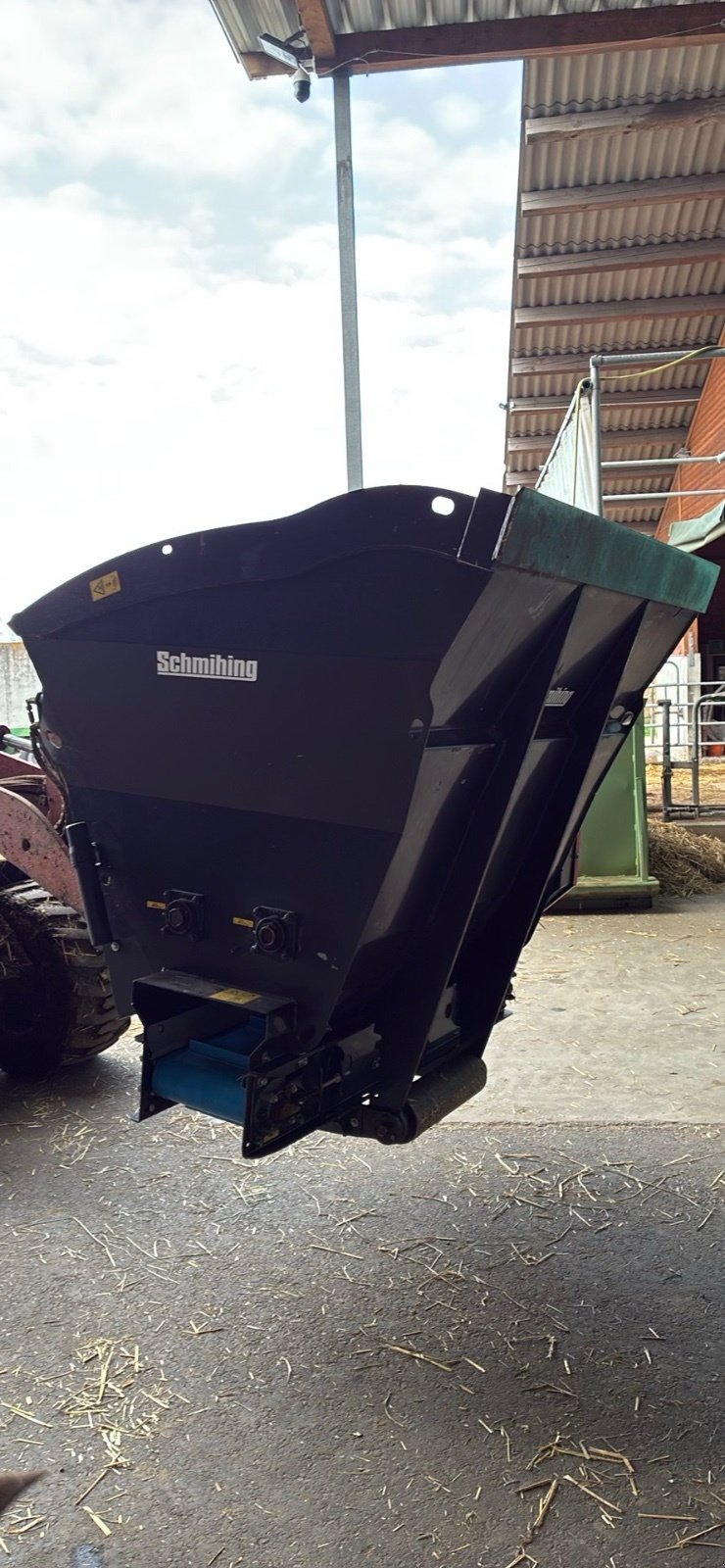 Einstreutechnik от тип Schmihing Stroheinstreugerät, Gebrauchtmaschine в Pfullendorf (Снимка 9)
