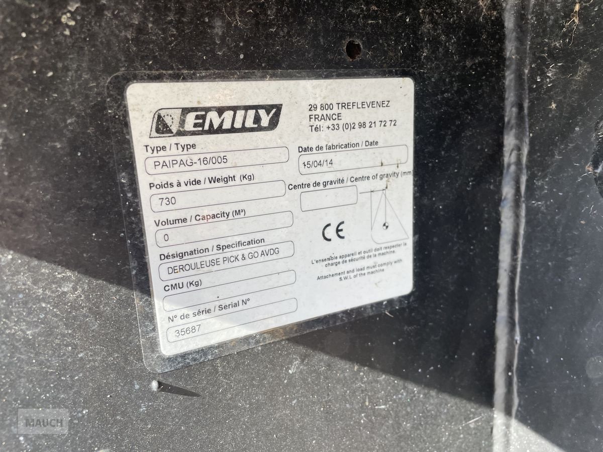 Einstreutechnik of the type Sonstige Emily Pick & Go Dreipunkt & Euroaufnahme, Gebrauchtmaschine in Burgkirchen (Picture 8)