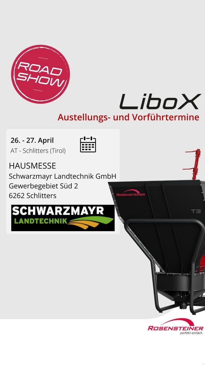 Einstreutechnik typu Sonstige Rosensteiner Libox T3 Euro Einstreugerät, Neumaschine v Schlitters (Obrázek 4)