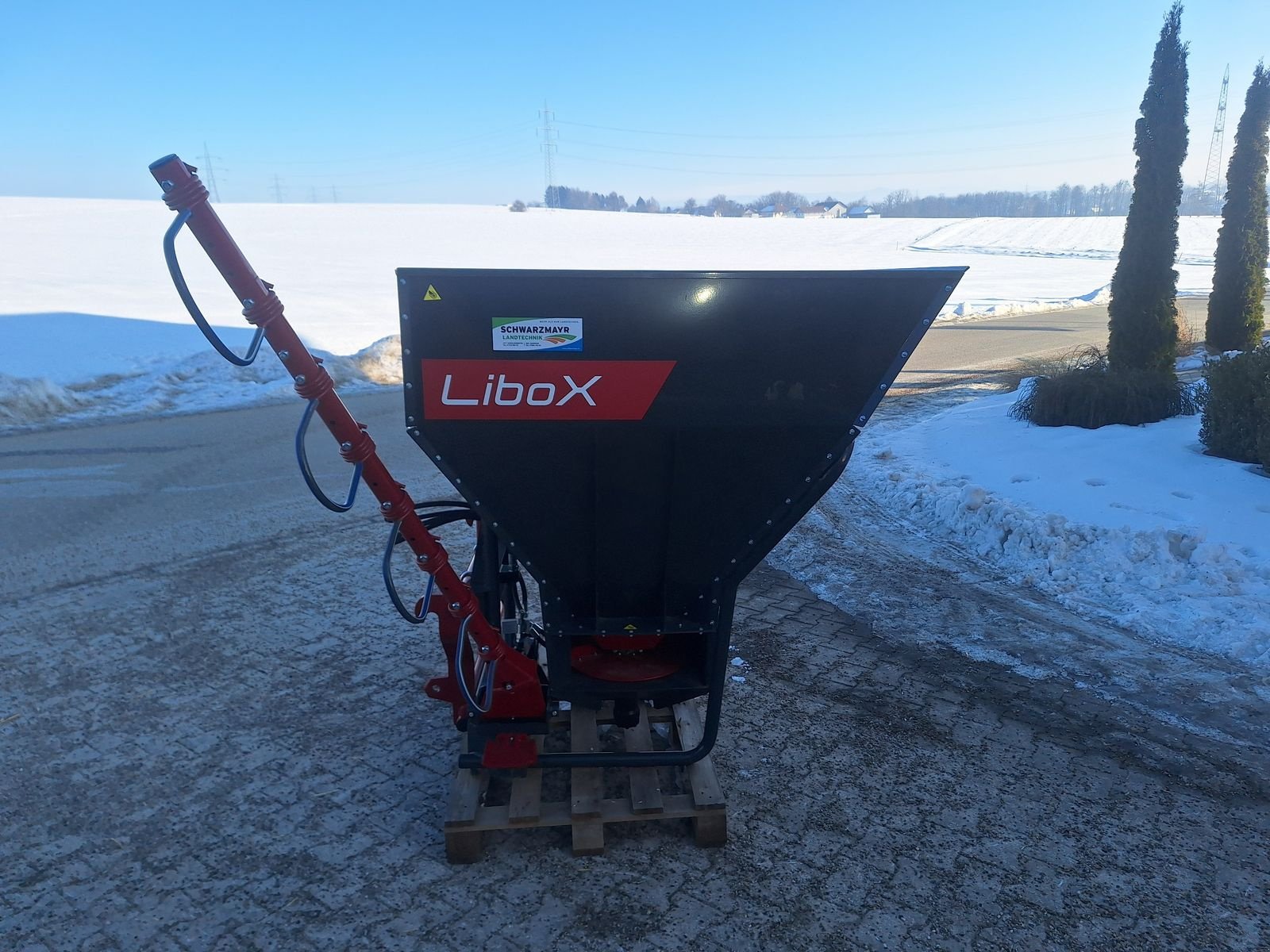 Einstreutechnik typu Sonstige Rosensteiner Libox T3 Euro Einstreugerät, Neumaschine w Schlitters (Zdjęcie 8)