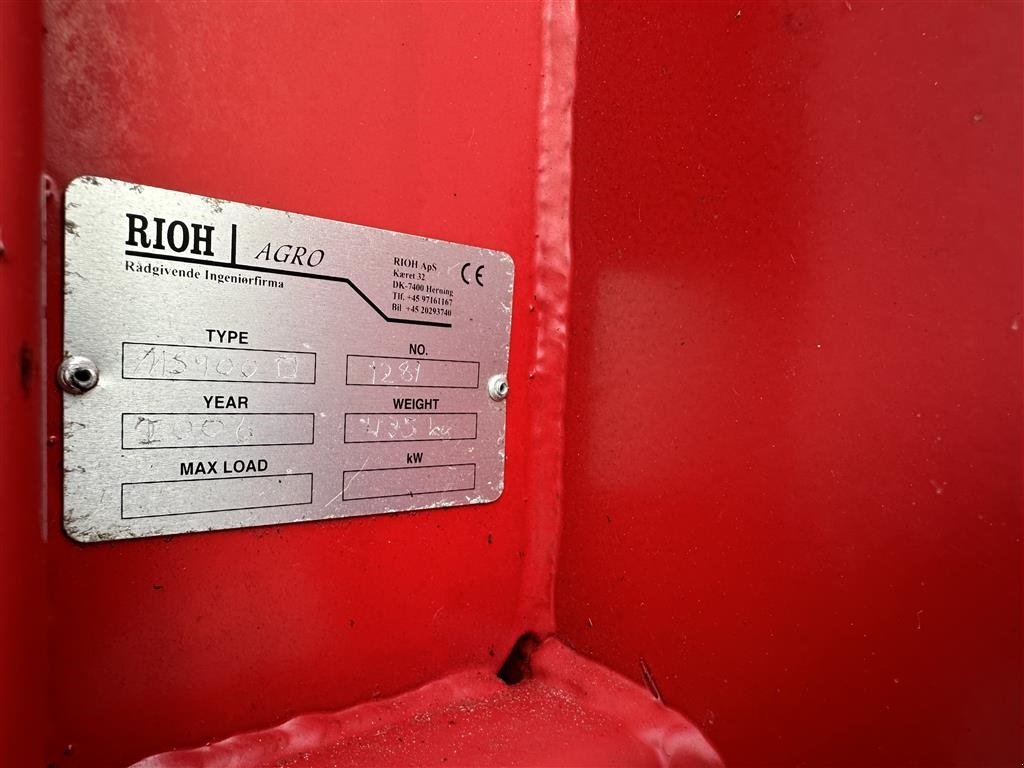 Einstreutechnik Türe ait Sonstige Strømaskine m. Weidemann beslag, Gebrauchtmaschine içinde Gjerlev J. (resim 11)