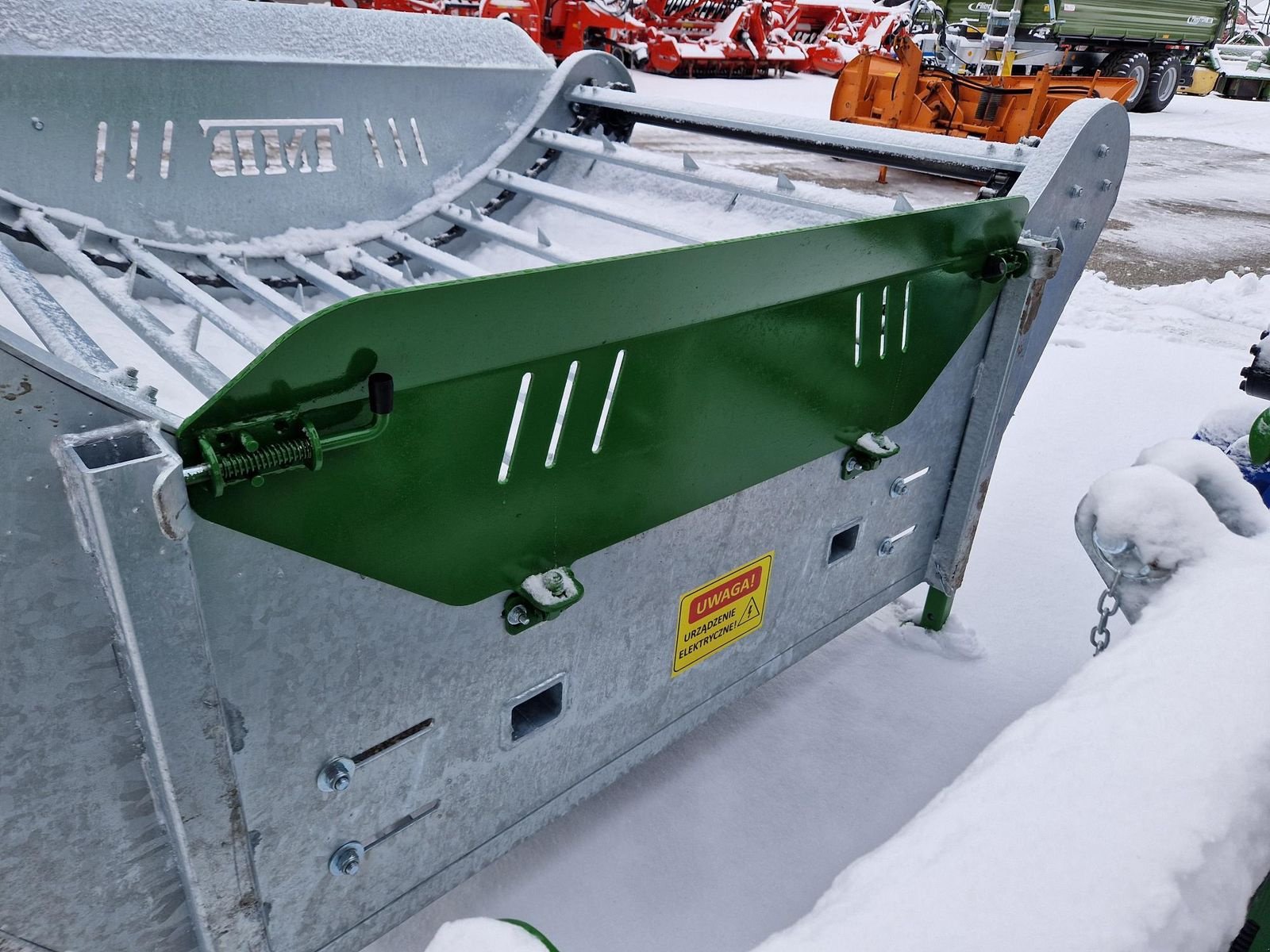 Einstreutechnik des Typs Sonstige TMB Runballenabwickler/auflöser SPIDER ECO, Neumaschine in Grünbach (Bild 5)