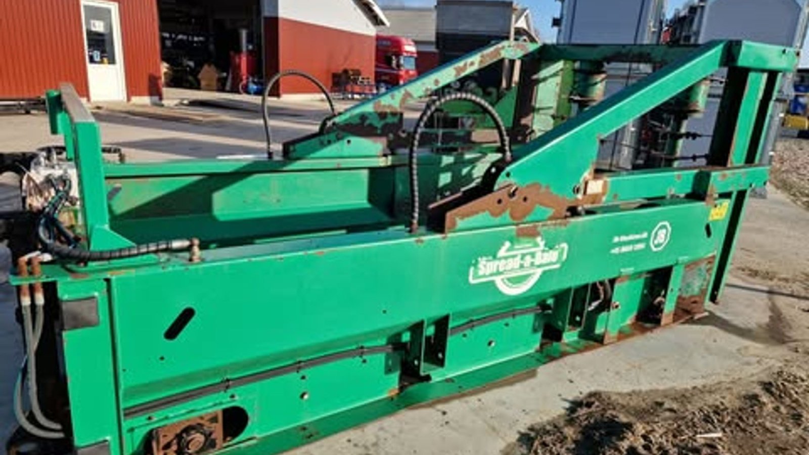 Einstreutechnik от тип Spread-a-Bale MAXI, Gebrauchtmaschine в Møldrup (Снимка 5)