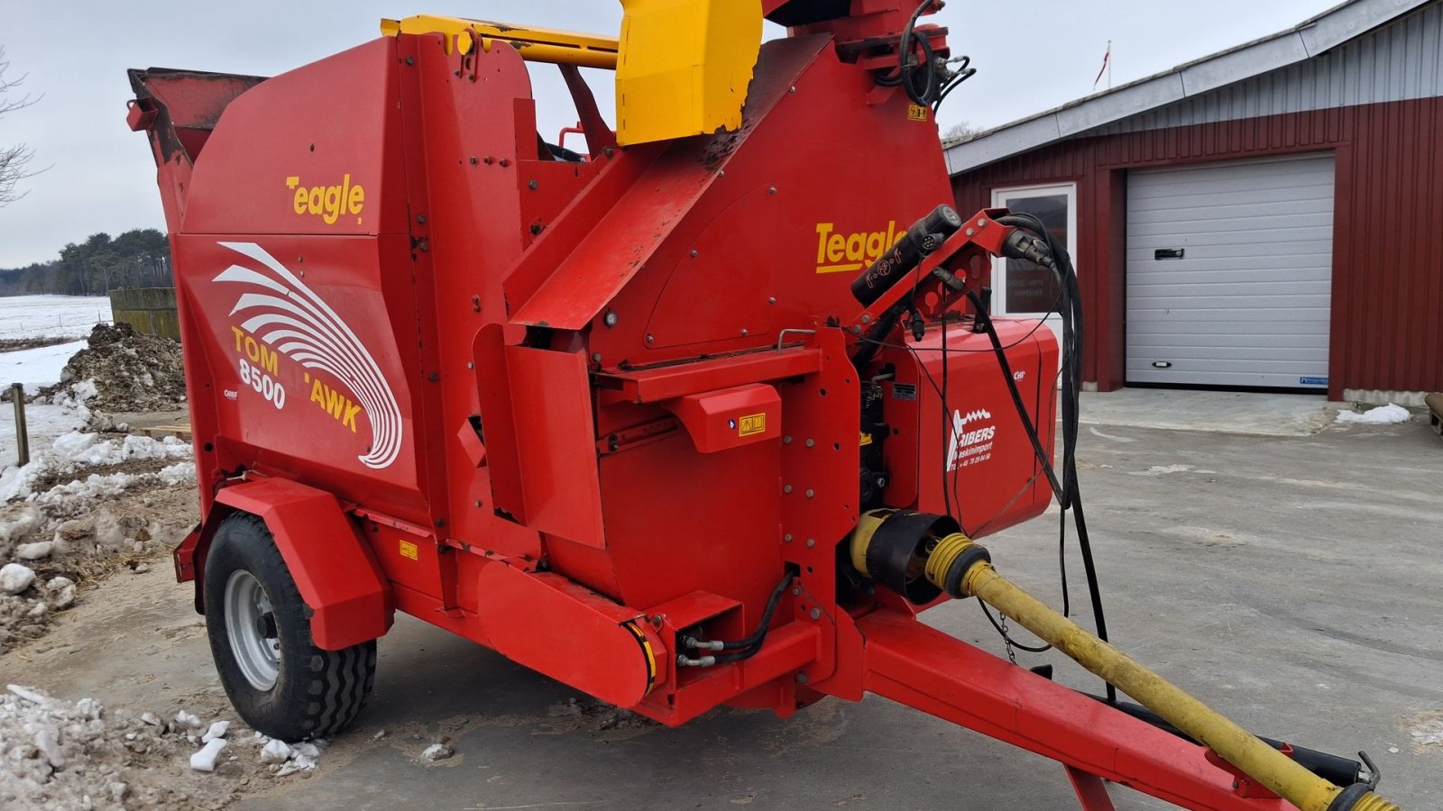 Einstreutechnik des Typs Teagle 8500, Gebrauchtmaschine in Møldrup (Bild 1)