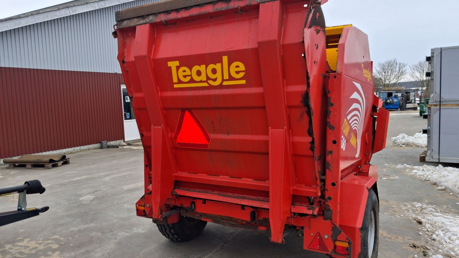 Einstreutechnik des Typs Teagle 8500, Gebrauchtmaschine in Møldrup (Bild 3)