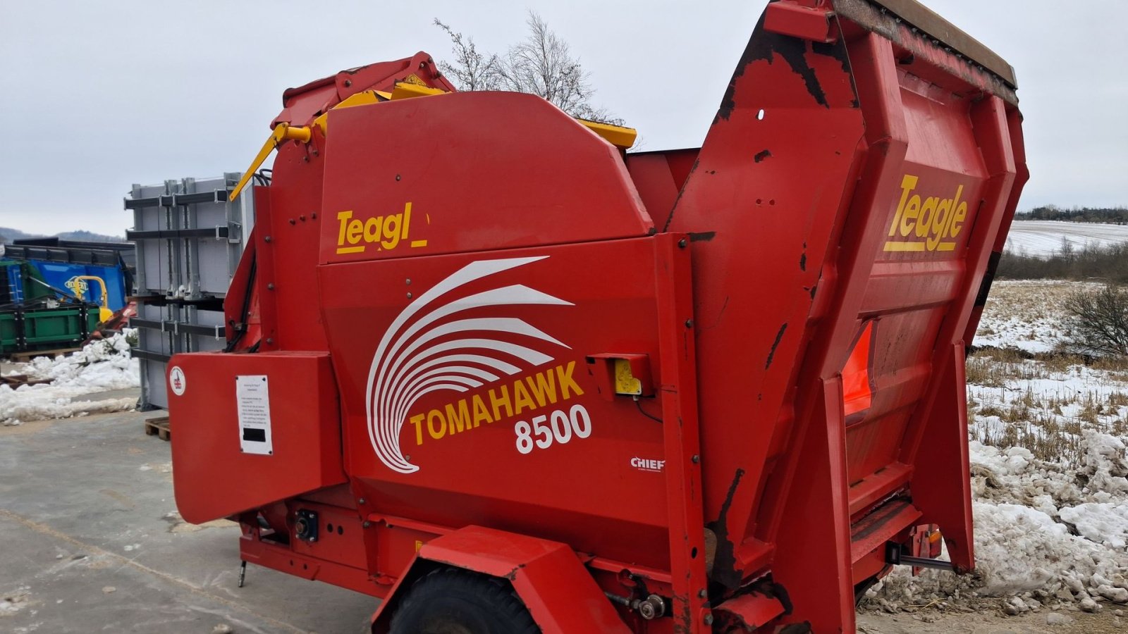 Einstreutechnik des Typs Teagle 8500, Gebrauchtmaschine in Møldrup (Bild 2)