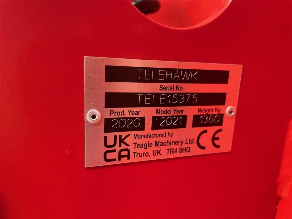 Einstreutechnik Türe ait Teagle Telehawk, Gebrauchtmaschine içinde Varde (resim 5)