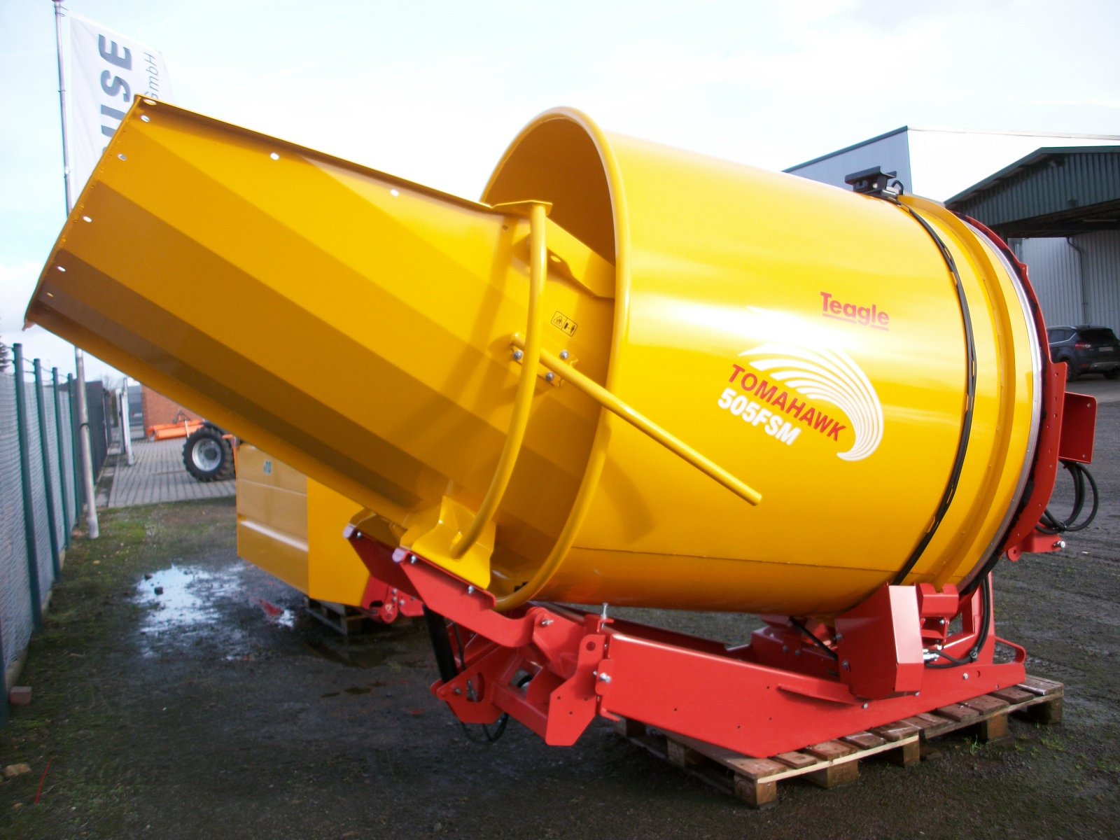 Einstreutechnik typu Teagle Tomahawk 505 FSM, Neumaschine v Fürstenau (Obrázek 2)