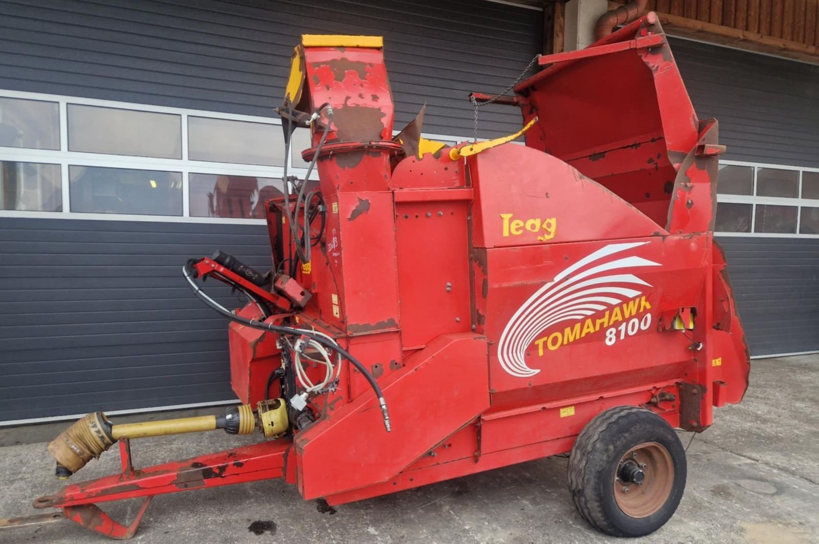 Einstreutechnik of the type Teagle Tomahawk 8100, Gebrauchtmaschine in Villach/Zauchen (Picture 1)