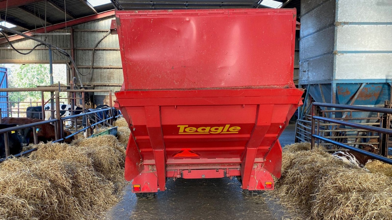 Einstreutechnik Türe ait Teagle Tomahawk 9500, Gebrauchtmaschine içinde Ringe (resim 8)