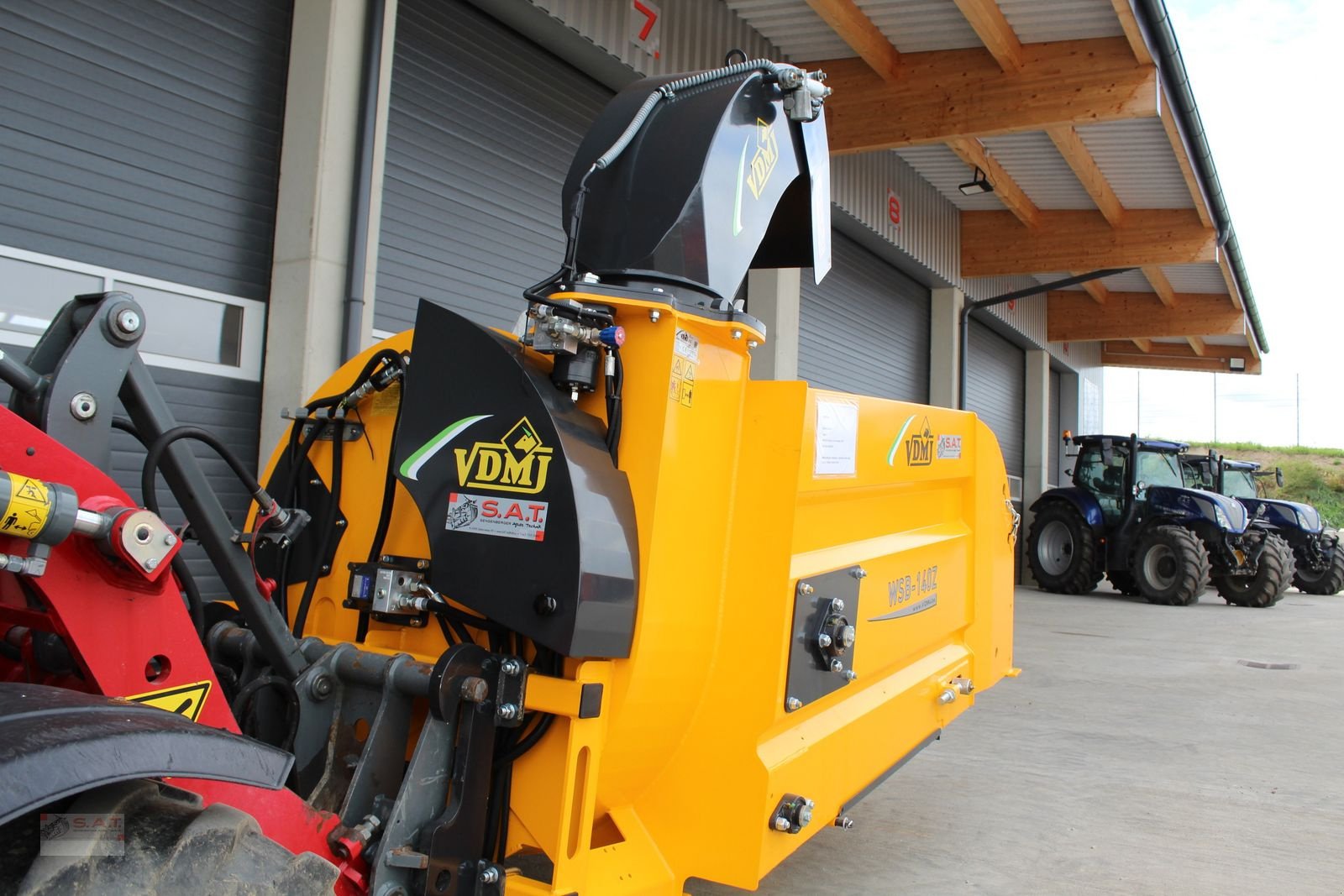 Einstreutechnik of the type VDMJ 140 Z-Einstreumaschine-Einstreugerät, Neumaschine in Eberschwang (Picture 12)