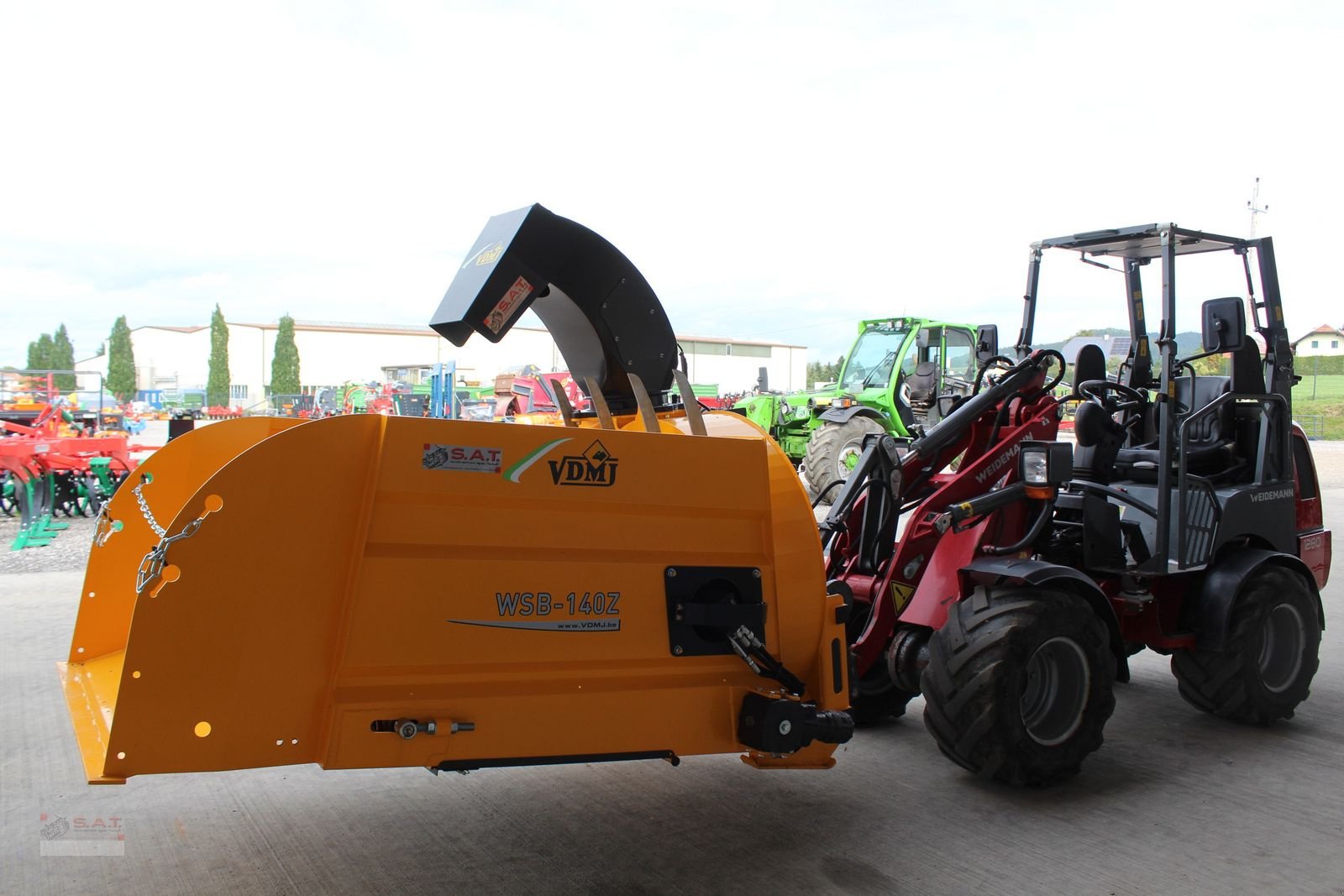 Einstreutechnik of the type VDMJ 140 Z-Einstreumaschine-Einstreugerät, Neumaschine in Eberschwang (Picture 9)