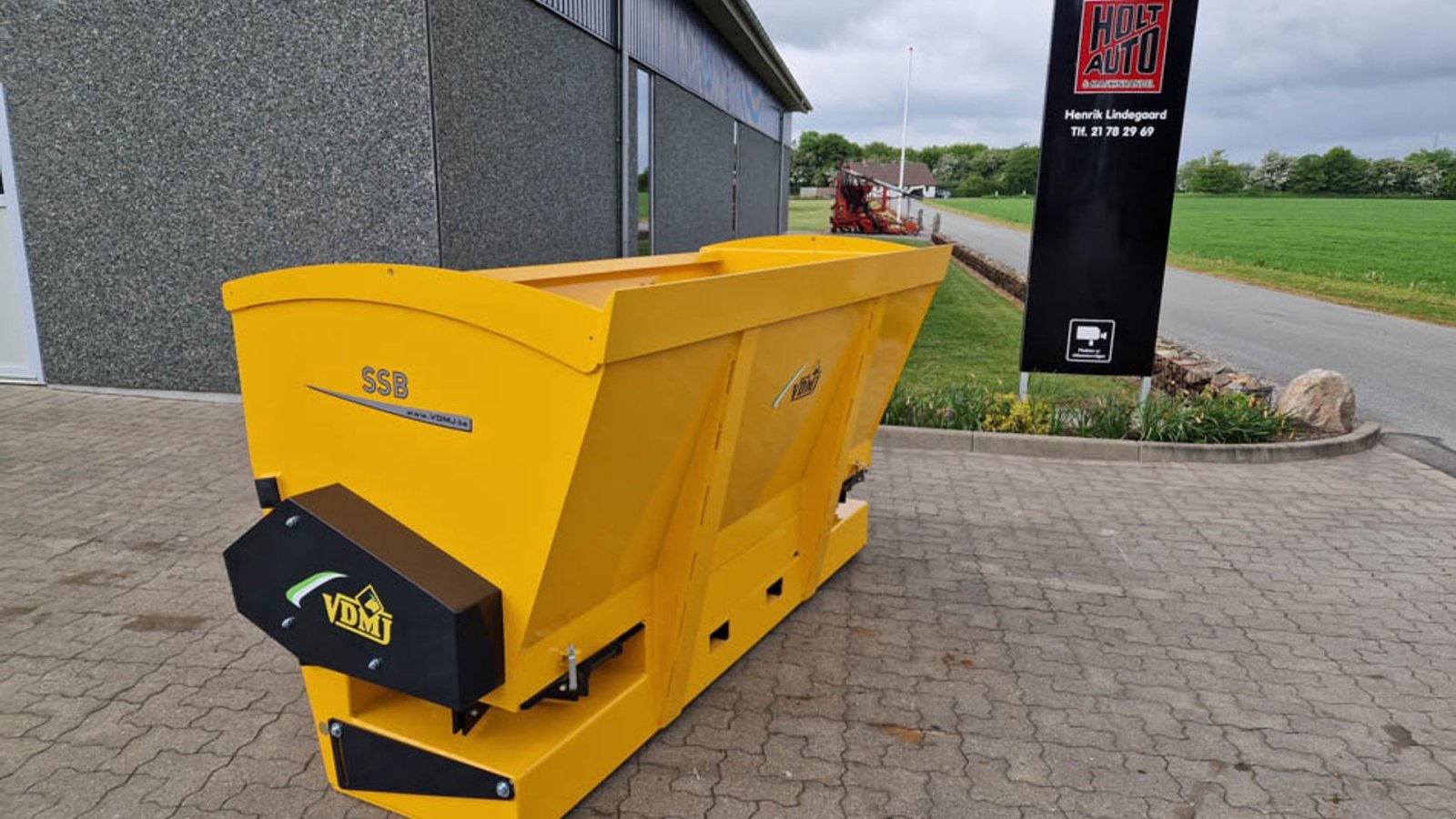 Einstreutechnik tip VDMJ SSB til fjerkræstalde, Gebrauchtmaschine in Vrå (Poză 1)