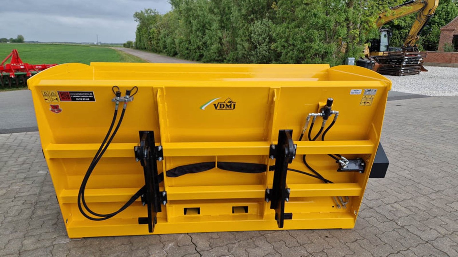 Einstreutechnik tip VDMJ SSB til fjerkræstalde, Gebrauchtmaschine in Vrå (Poză 3)