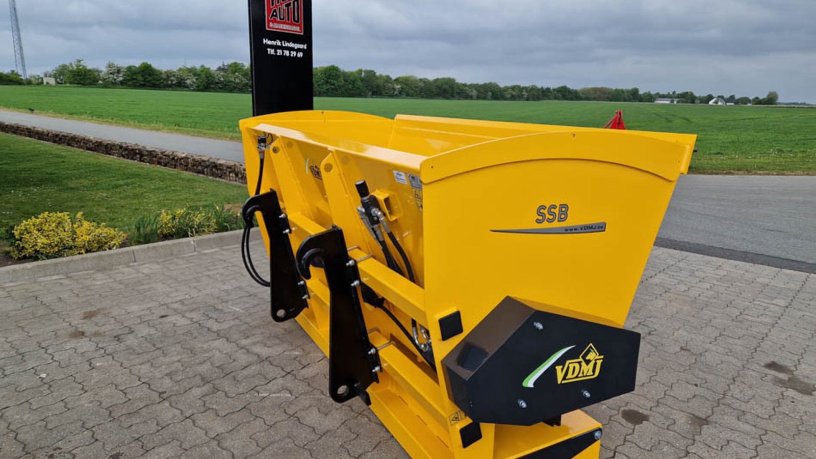 Einstreutechnik tip VDMJ SSB til fjerkræstalde, Gebrauchtmaschine in Vrå (Poză 2)