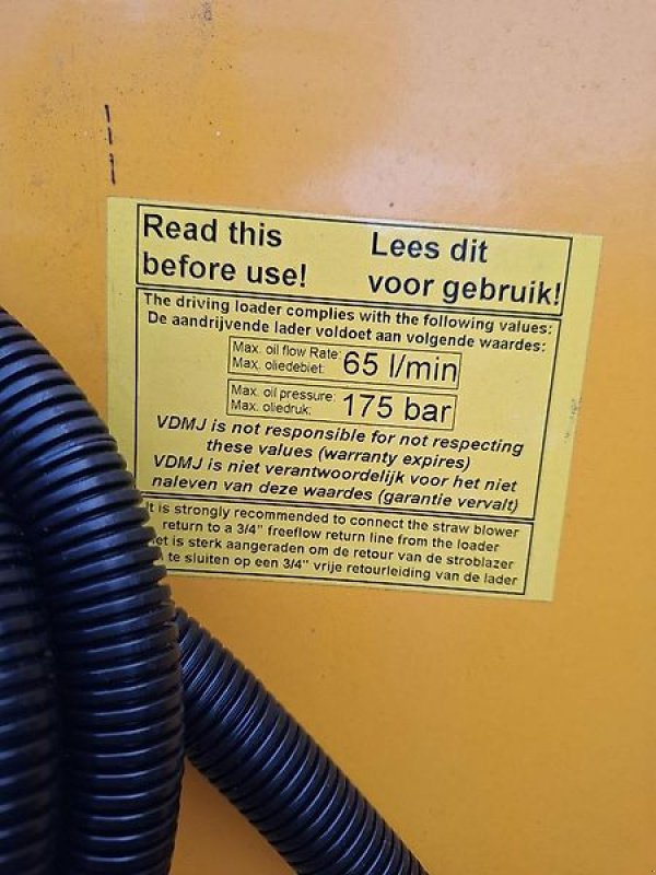 Einstreutechnik Türe ait VDMJ WSB-140Z, Vorführmaschine içinde Itterbeck (resim 26)