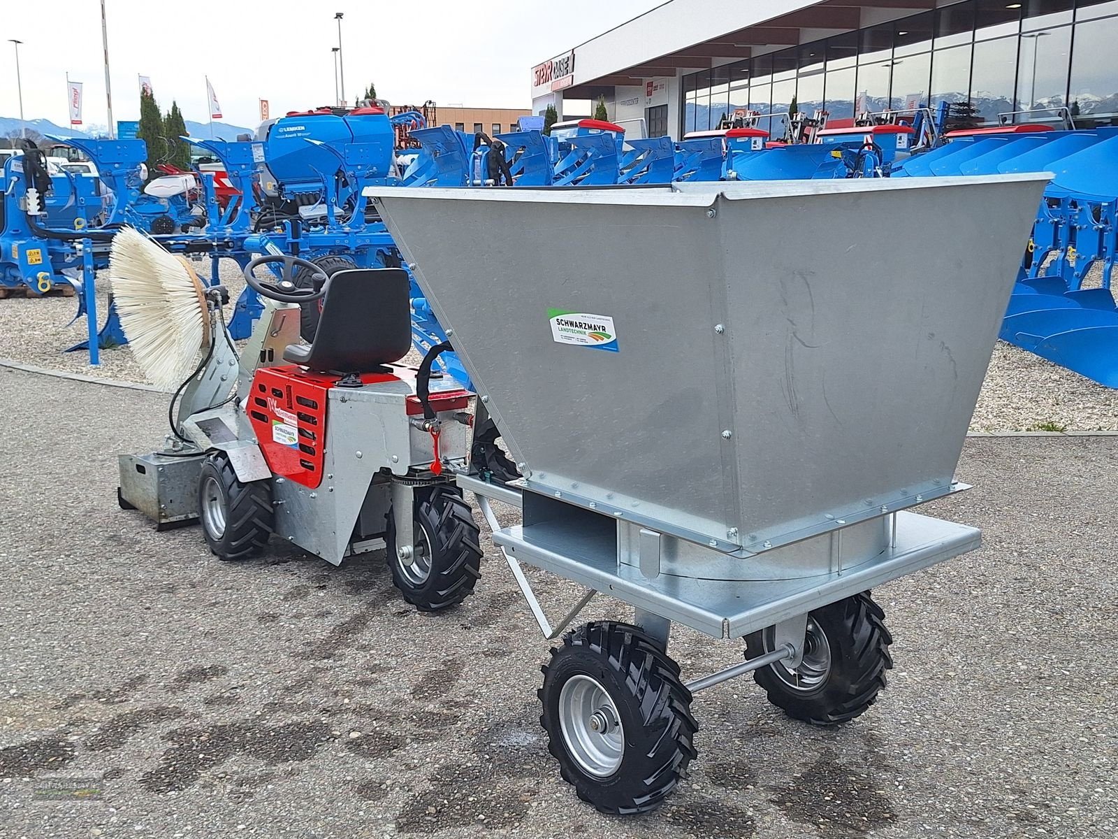 Einstreutechnik typu Westermann CM2 mit Spaltenschieber + Einstreugerät, Gebrauchtmaschine w Gampern (Zdjęcie 3)