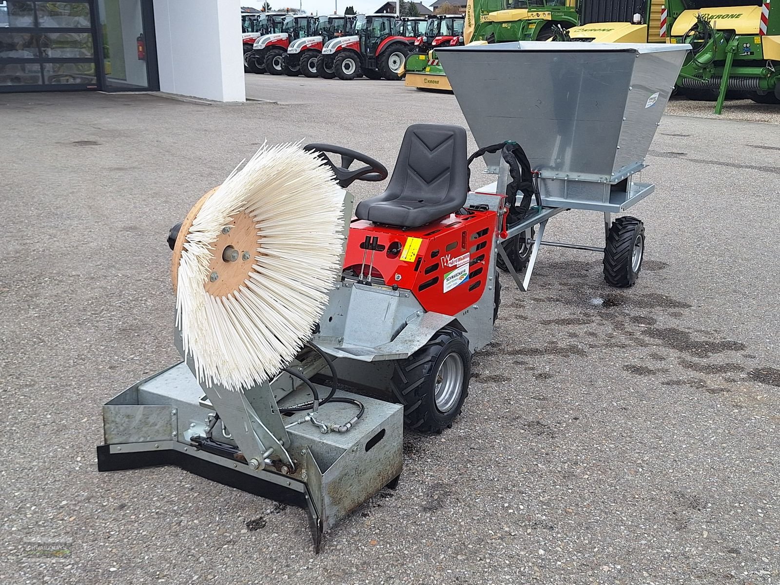 Einstreutechnik typu Westermann CM2 mit Spaltenschieber + Einstreugerät, Gebrauchtmaschine w Gampern (Zdjęcie 16)