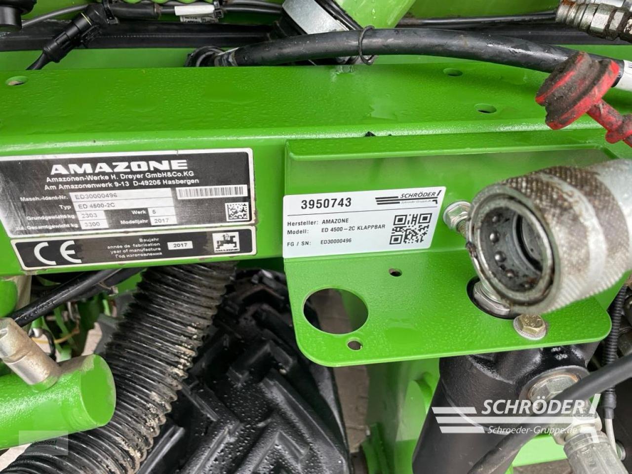 Einzelkornsägerät типа Amazone ED 4500-2C, Gebrauchtmaschine в Wildeshausen (Фотография 10)