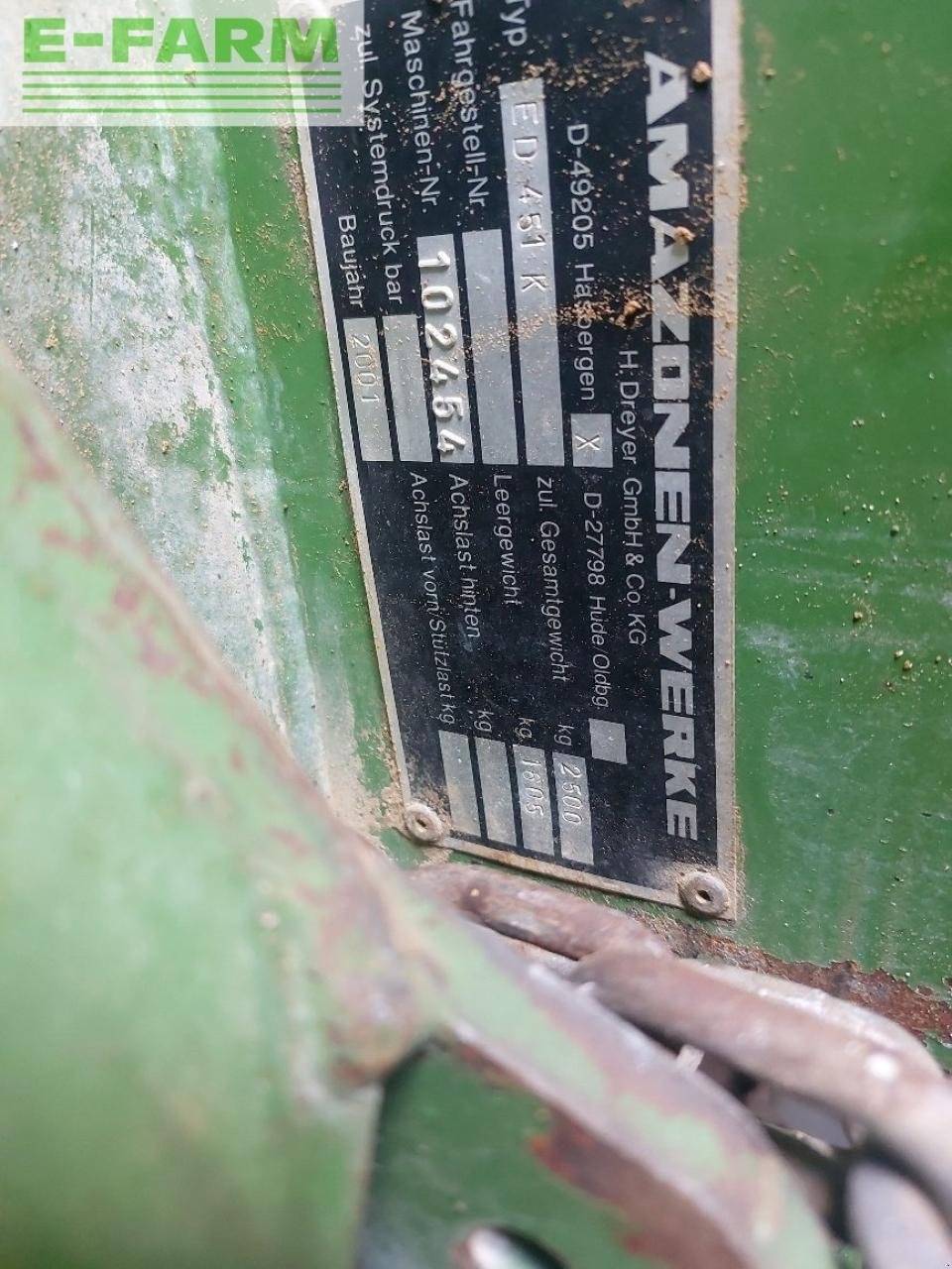 Einzelkornsägerät типа Amazone ed 451 k, Gebrauchtmaschine в CHAUVONCOURT (Фотография 7)