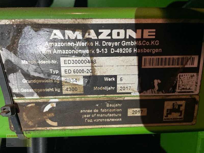 Einzelkornsägerät tip Amazone ED 6000-2C Special, 8-reiher, Gebrauchtmaschine in Neerstedt (Poză 3)