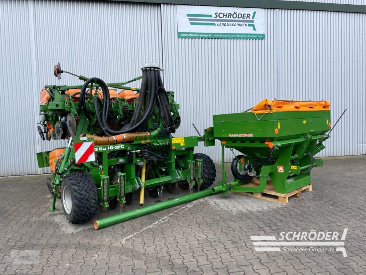 Einzelkornsägerät от тип Amazone ED 6000-2FC + FRONTTANK, Gebrauchtmaschine в Wildeshausen (Снимка 1)