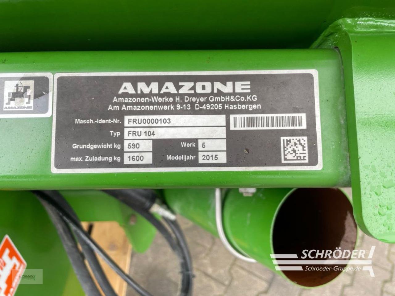 Einzelkornsägerät от тип Amazone ED 6000-2FC + FRONTTANK, Gebrauchtmaschine в Wildeshausen (Снимка 30)