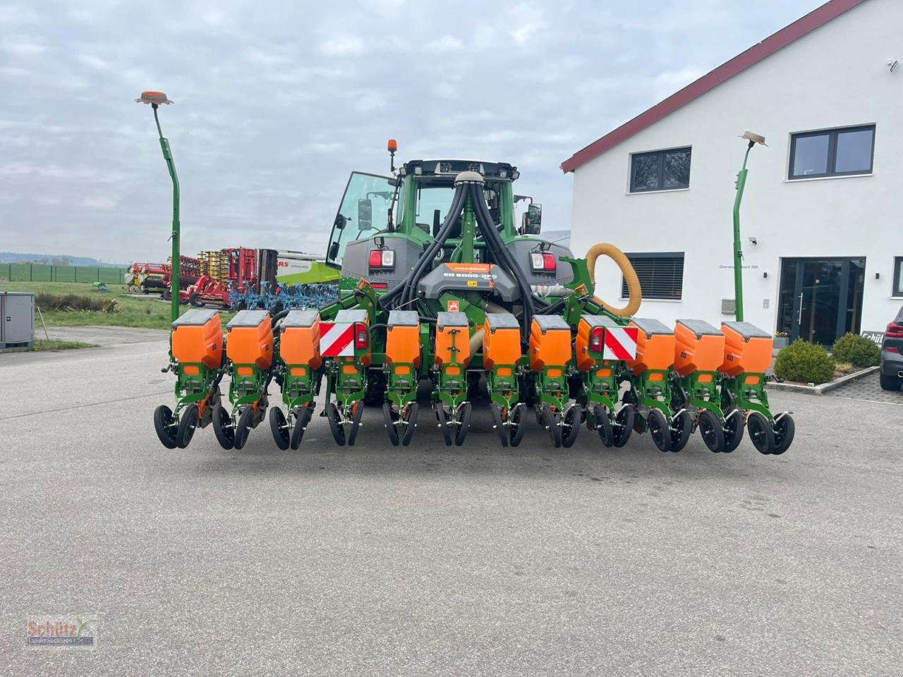 Einzelkornsägerät от тип Amazone ED 6000-2FC SUPER + Amazone Frontdüngertank, Gebrauchtmaschine в Schierling (Снимка 3)