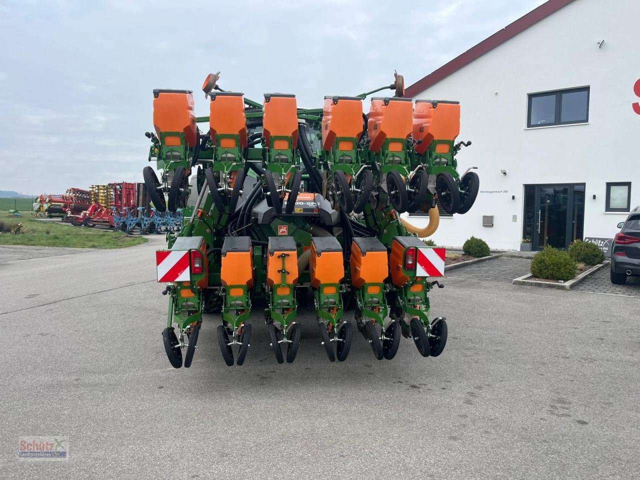 Einzelkornsägerät Türe ait Amazone ED 6000-2FC SUPER mit Amazone Frontdüngertank, TOP, Gebrauchtmaschine içinde Schierling (resim 5)