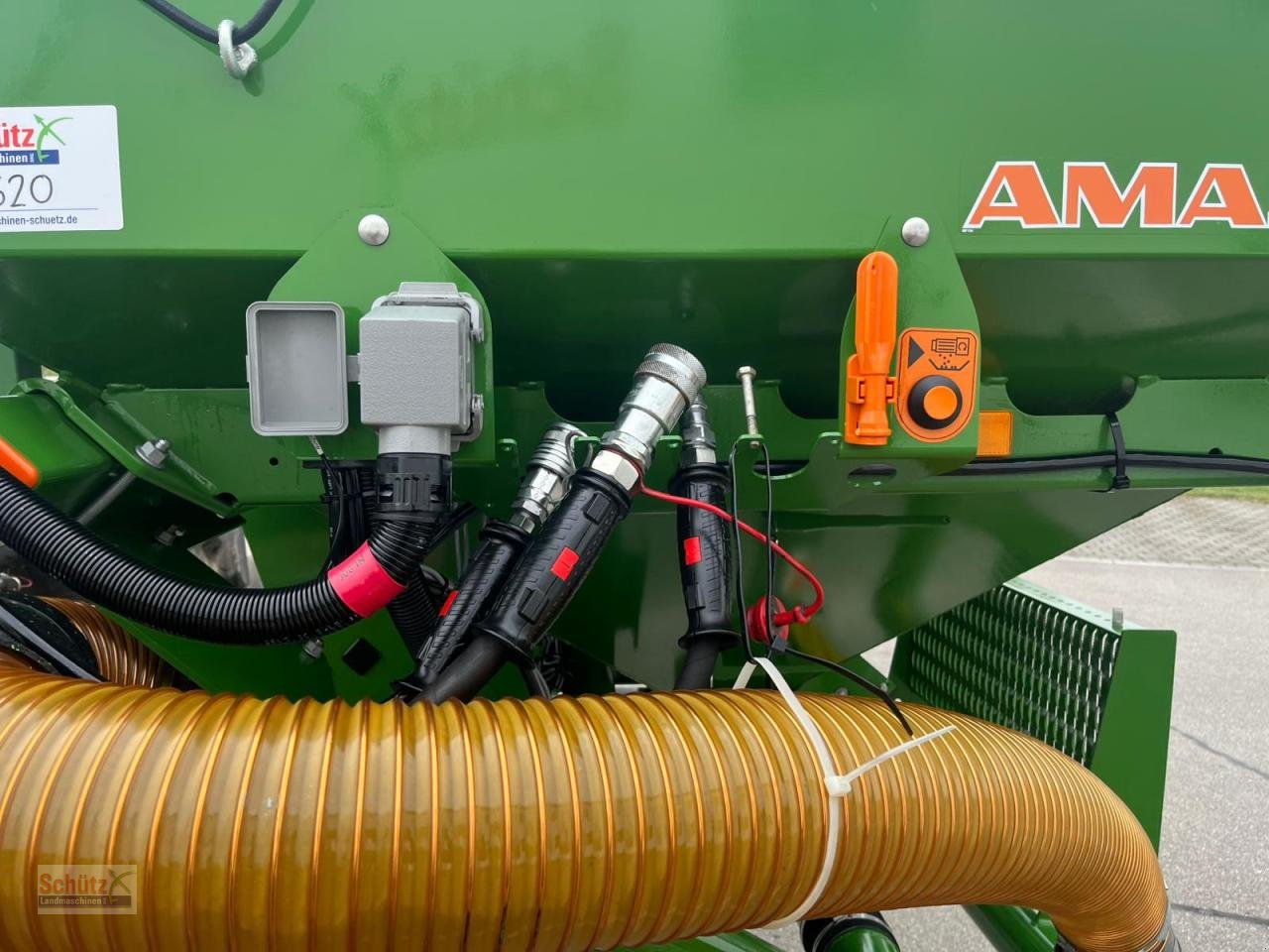 Einzelkornsägerät Türe ait Amazone ED 6000-2FC SUPER mit Amazone Frontdüngertank, TOP, Gebrauchtmaschine içinde Schierling (resim 19)