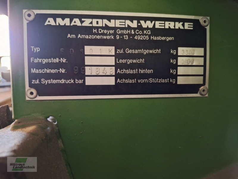 Einzelkornsägerät typu Amazone ED 601 K, Gebrauchtmaschine w Rhede / Brual (Zdjęcie 7)