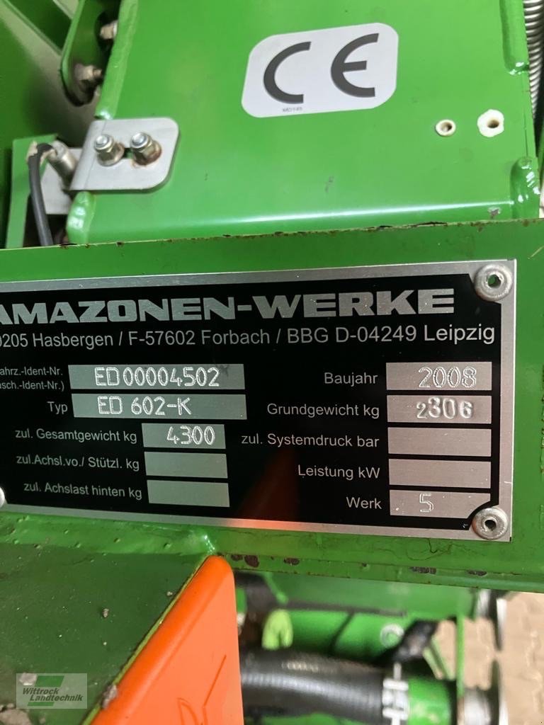 Einzelkornsägerät typu Amazone ED 602 K Pofi, Gebrauchtmaschine v Rhede / Brual (Obrázek 3)