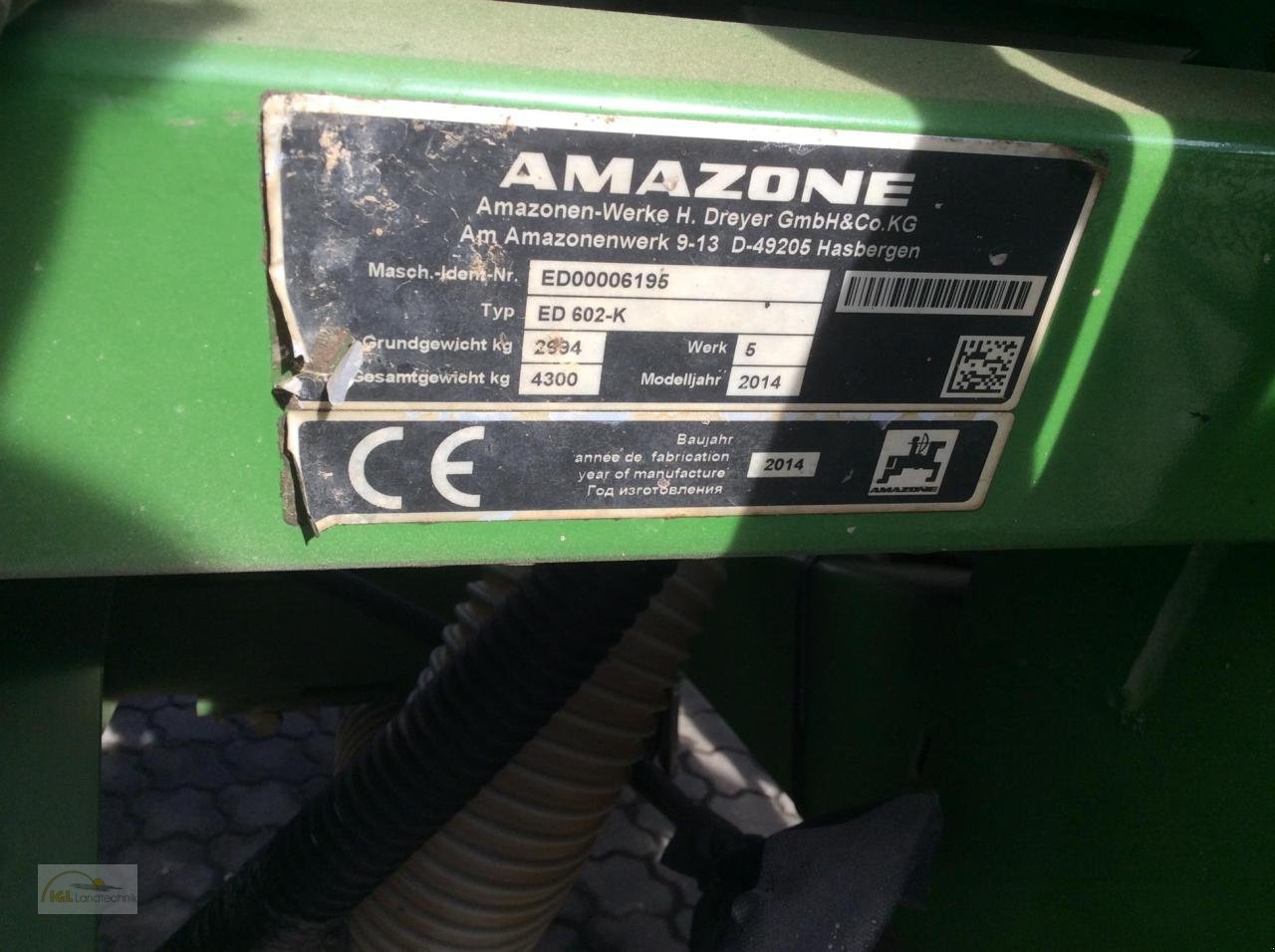 Einzelkornsägerät типа Amazone ED 602-K, Gebrauchtmaschine в Pfreimd (Фотография 5)