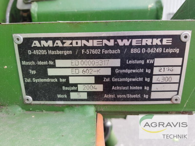 Einzelkornsägerät typu Amazone ED 602 K, Gebrauchtmaschine v Nartum (Obrázek 2)