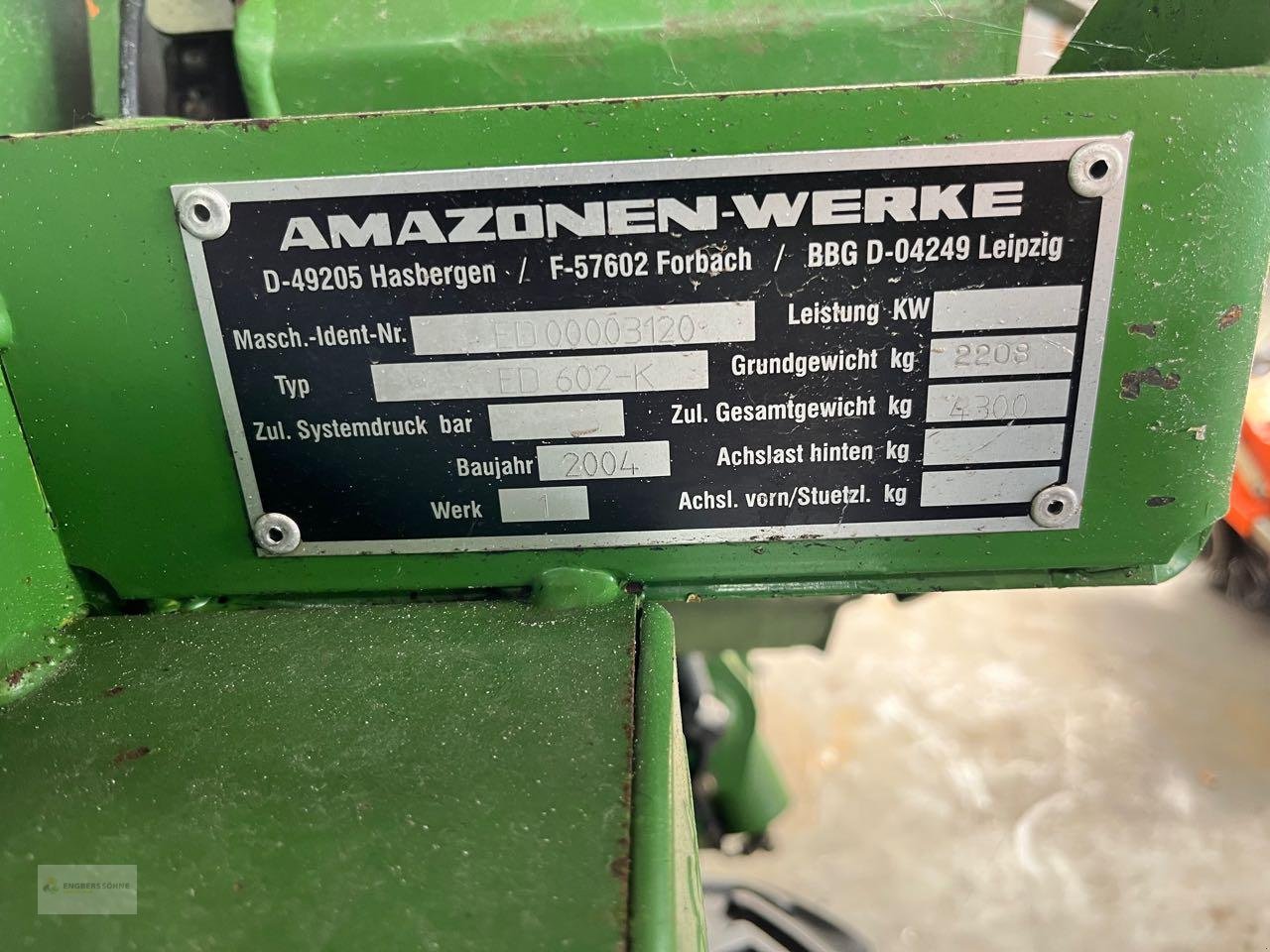 Einzelkornsägerät des Typs Amazone ED 602-K, Gebrauchtmaschine in Twist - Rühlerfeld (Bild 7)