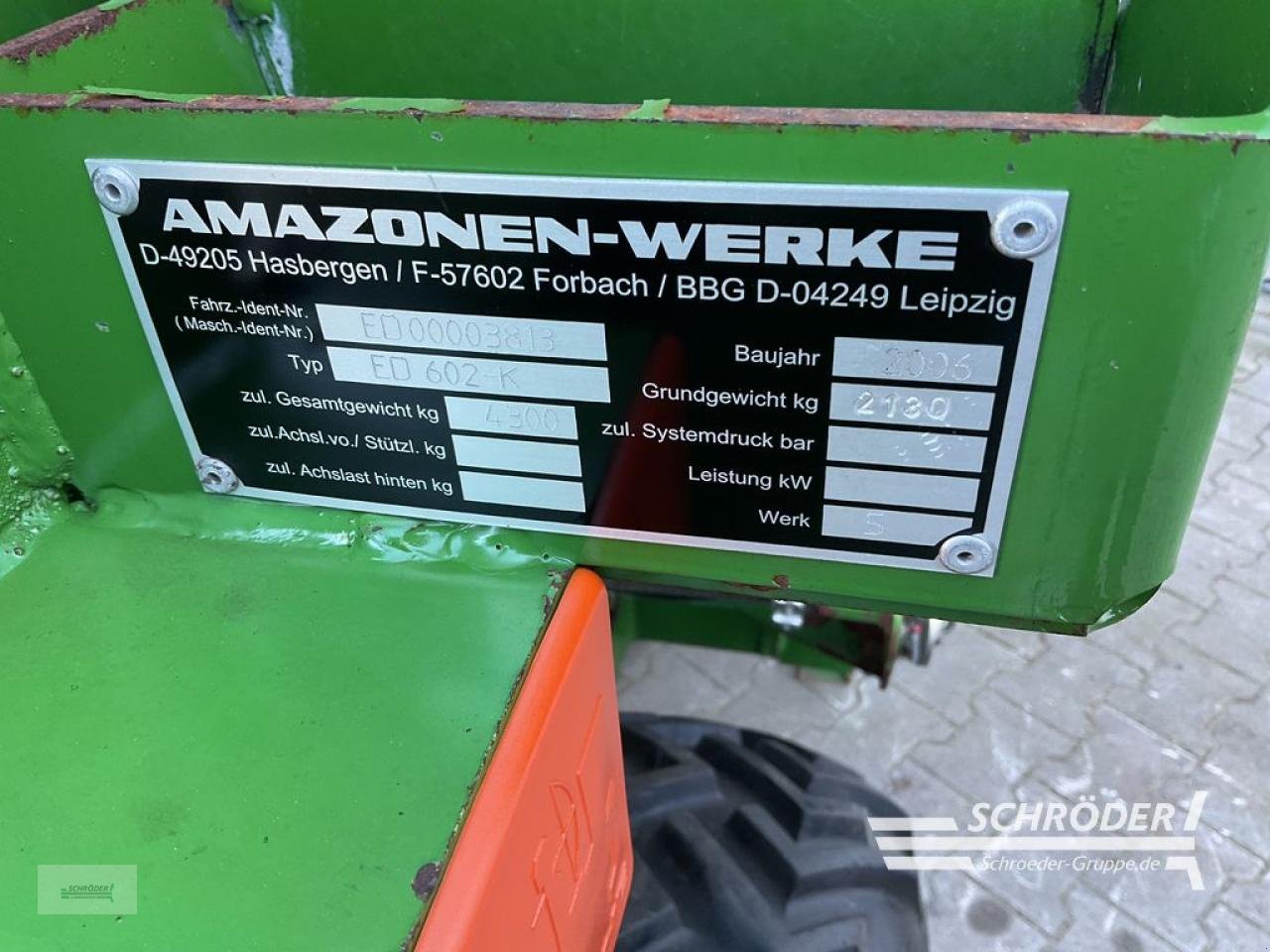 Einzelkornsägerät tipa Amazone ED 602-K, Gebrauchtmaschine u Wildeshausen (Slika 10)