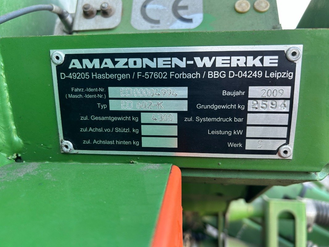 Einzelkornsägerät typu Amazone ED 602-K, Gebrauchtmaschine v Sittensen (Obrázek 17)
