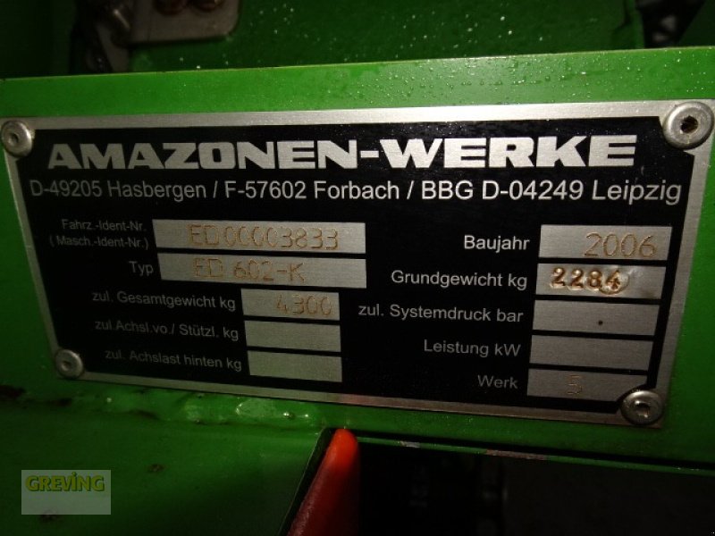 Einzelkornsägerät des Typs Amazone ED 602-K, Gebrauchtmaschine in Greven (Bild 17)