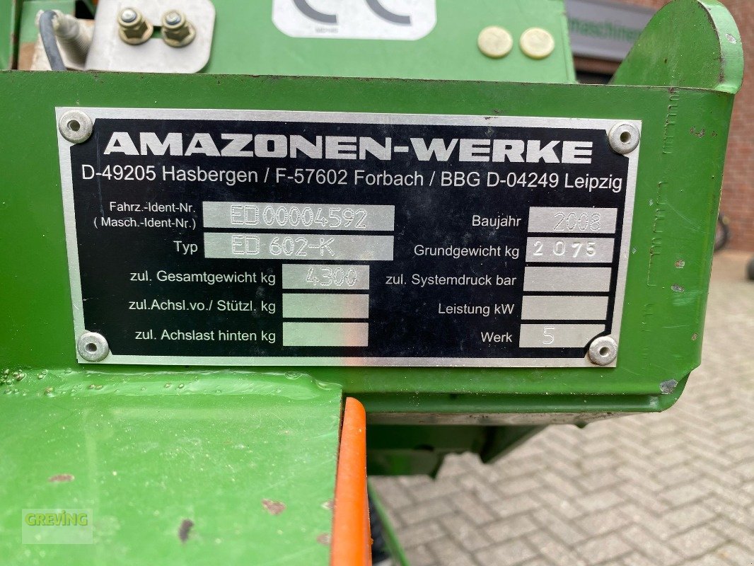 Einzelkornsägerät typu Amazone ED 602-K, Gebrauchtmaschine v Ahaus (Obrázok 16)