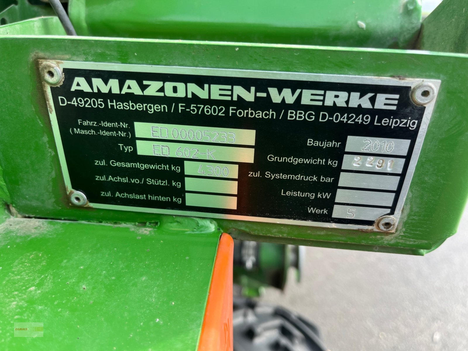 Einzelkornsägerät типа Amazone ED 602-K, Gebrauchtmaschine в Langenau (Фотография 18)