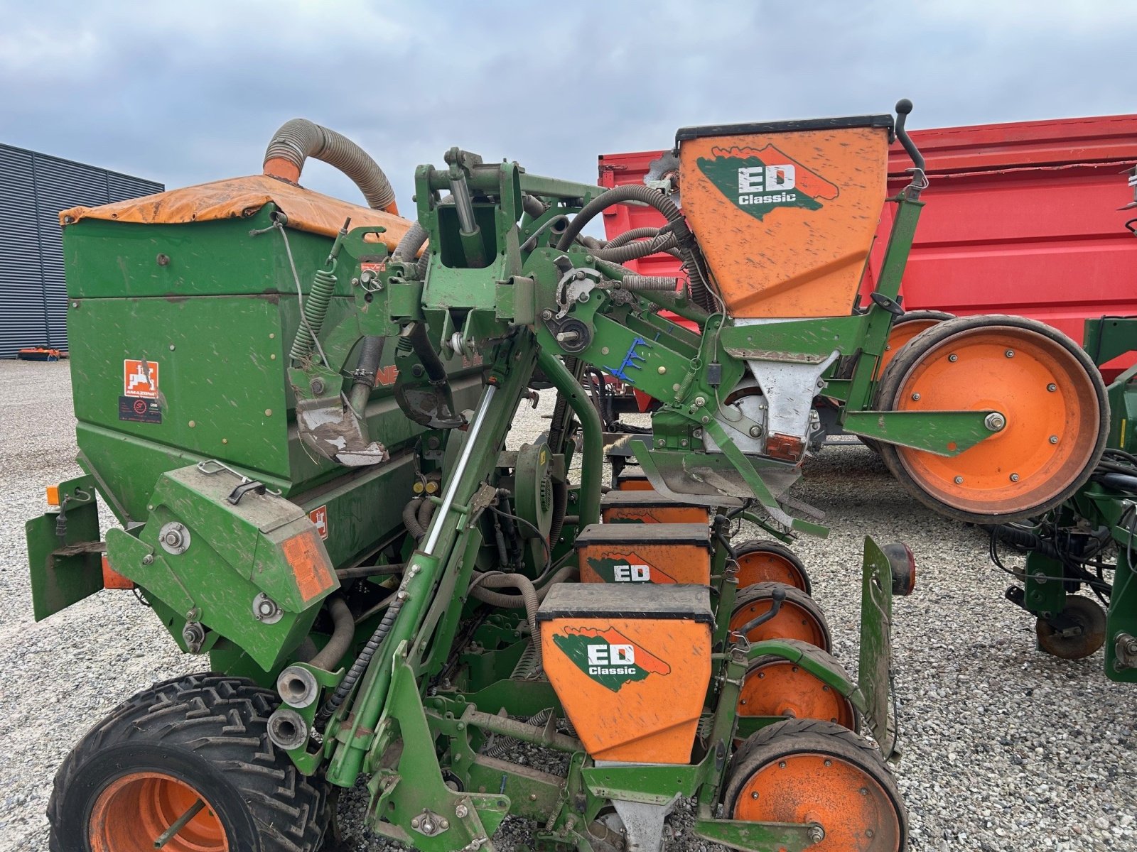 Einzelkornsägerät Türe ait Amazone ED602-K, Gebrauchtmaschine içinde Thisted (resim 3)