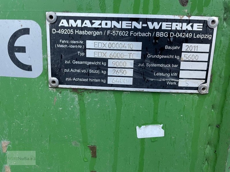 Einzelkornsägerät tip Amazone EDX 6000 - TC, Gebrauchtmaschine in Prenzlau (Poză 14)