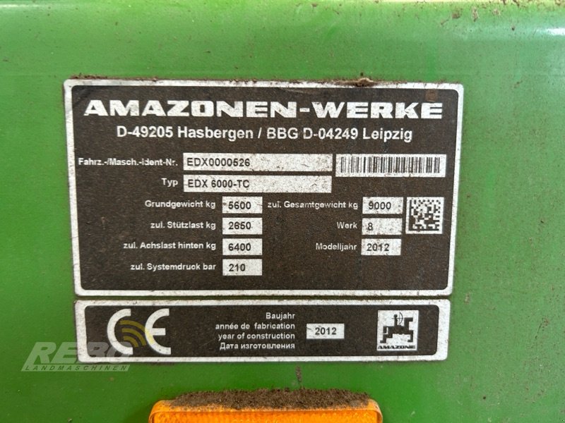 Einzelkornsägerät of the type Amazone EDX 6000-TC, Gebrauchtmaschine in Albersdorf (Picture 2)