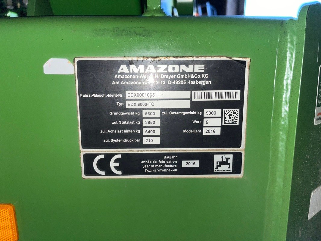 Einzelkornsägerät tipa Amazone EDX 6000-TC, Gebrauchtmaschine u Ebersbach (Slika 13)