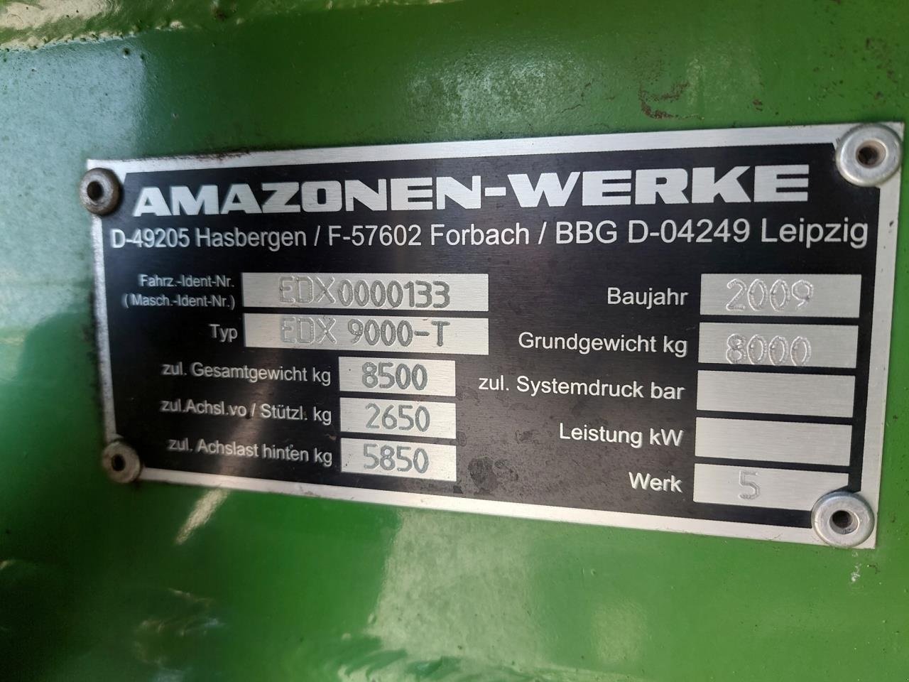 Einzelkornsägerät typu Amazone EDX 9000-T - 12 rækket, Gebrauchtmaschine v Hammel (Obrázek 16)