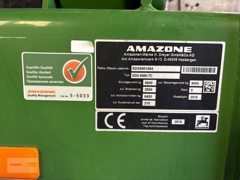 Einzelkornsägerät typu Amazone EDX, Gebrauchtmaschine v Groß Germersleben (Obrázek 5)