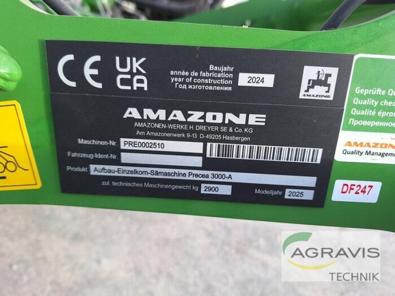 Einzelkornsägerät Türe ait Amazone PRECEA 3000-A SUPER, Gebrauchtmaschine içinde Warburg (resim 5)
